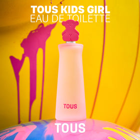 TOUS Kids Girl Eau de Toilette side bottle, lightweight scent for everyday adventures.