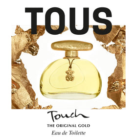 TOUS Touch Eau de Toilette cap close-up, premium design highlights sophistication