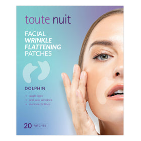 Toute Nuit Dolphin Patch on the mouth area smooths smile lines while you sleep.