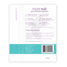 Toute Nuit Dolphin Patch appears transparent for discreet nighttime use.
