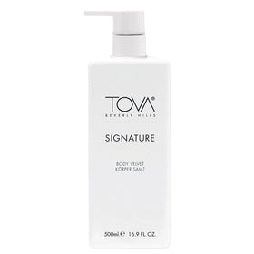 Tova Signature Body Velvet Lotion pump bottle for everyday hydration