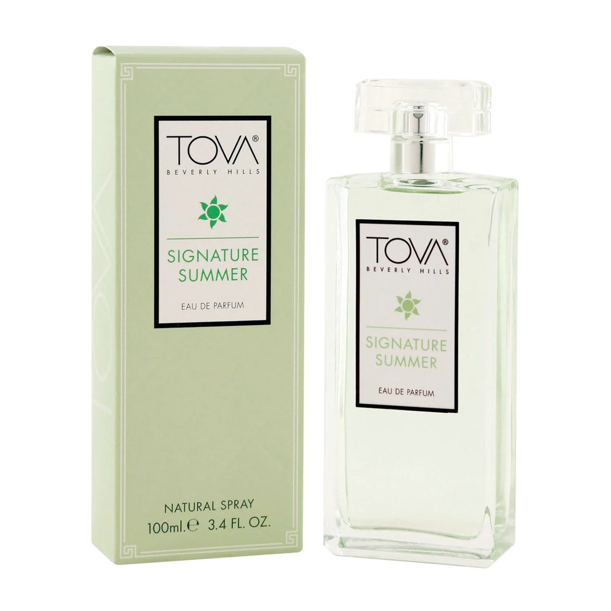 Tova Signature Summer bottle on display, embodying everyday elegance