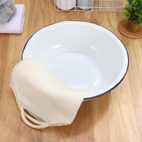 TOVINANNA enamel basin smooth enamel surface reduces odors and stains