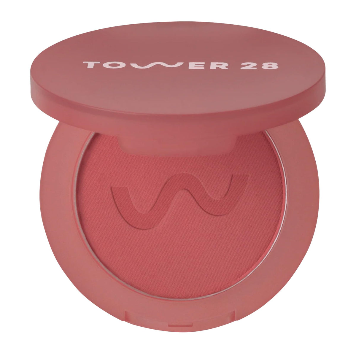 Tower 28 GetSet Matte Blush Sawtelle Slushie packaging shows a clean, skin-safe design