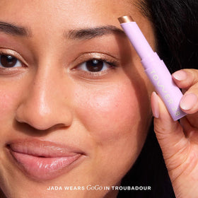 Cupid’s bow glow using Tower 28 GoGo Cooling Shimmer