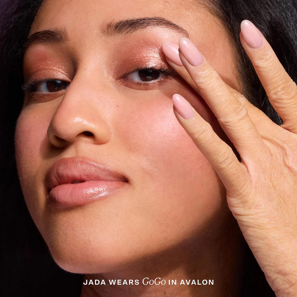 Tower 28 GoGo Avalon highlighter use on nose bridge for subtle radiance.