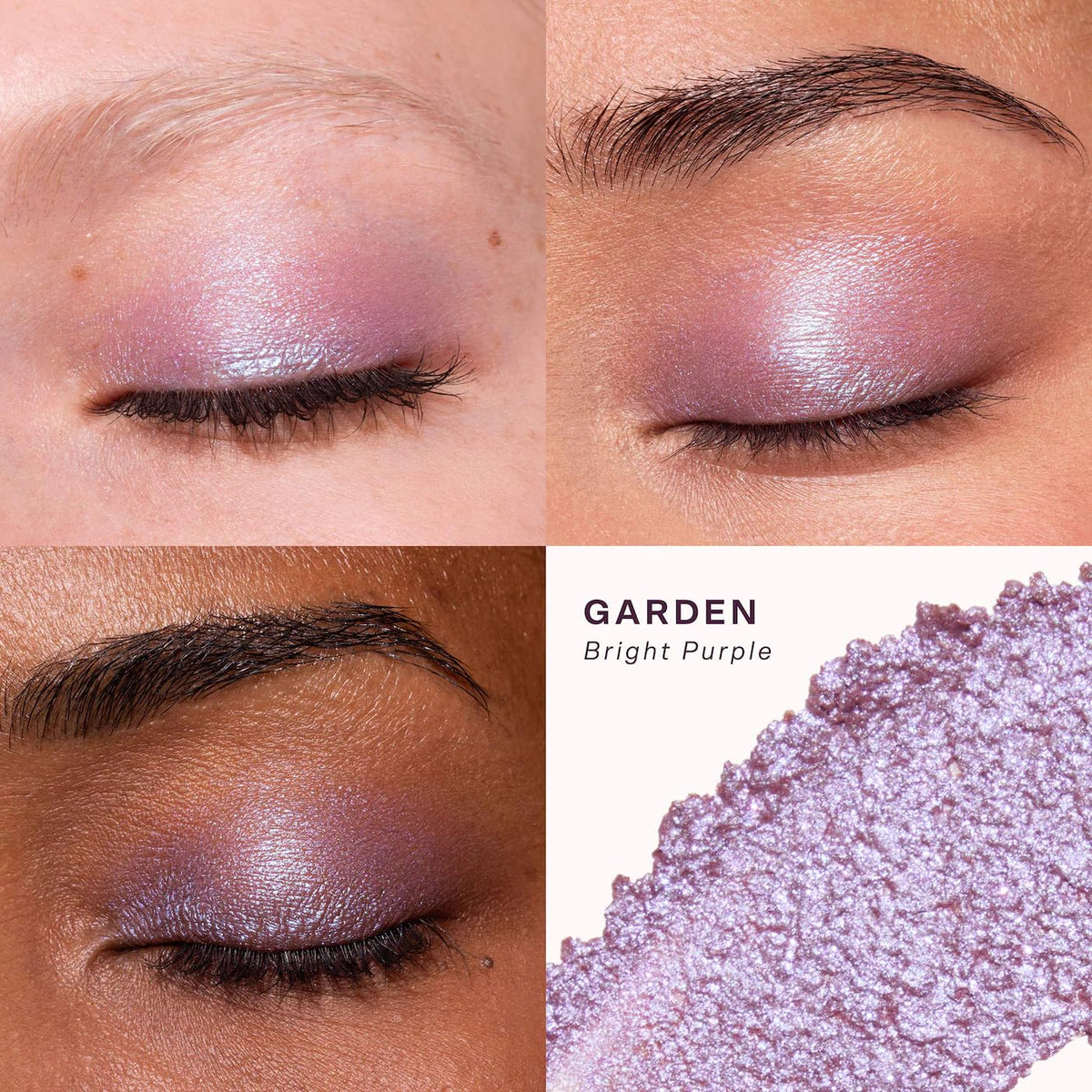 Tower 28 GoGo Garden application close-up showing precise shimmer