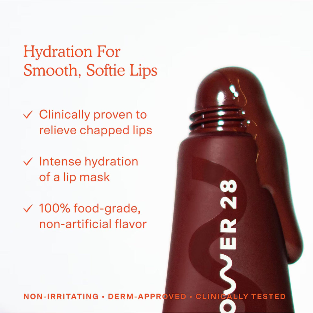 Tower 28 LipSoftie mini in Watermelon Tint adds a bright, fresh pop of color.