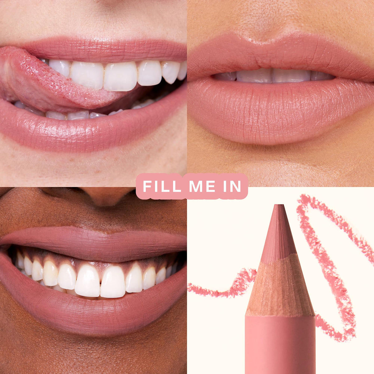 Tower 28 OneLiner soft matte finish on skin with non-drying comfort.