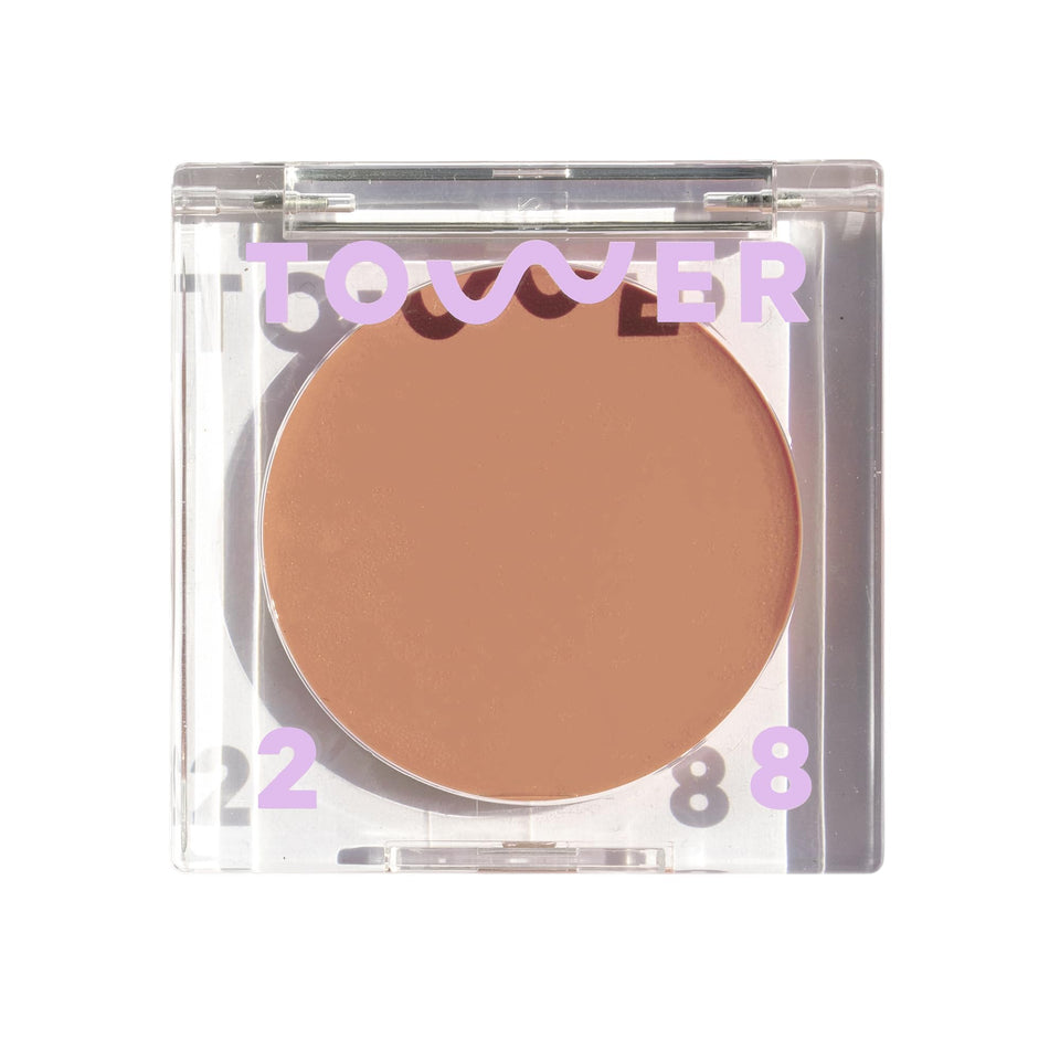 Tower 28 Sculptino Broad shade swatch for natural contour on fair skin.