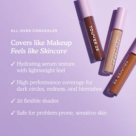 Tower 28 Swipe Serum Concealer hydration boost for a dewy finish