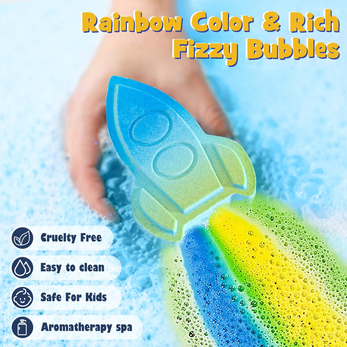 Toylink vibrant fizz and color creates vibrant, bubbly bath water for sensory fun