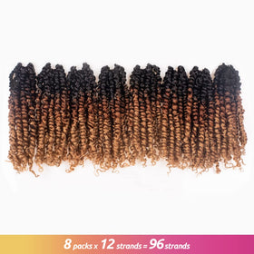 Care-ready Toyotress Tiana Passion Twist 10in with easy maintenance guidance
