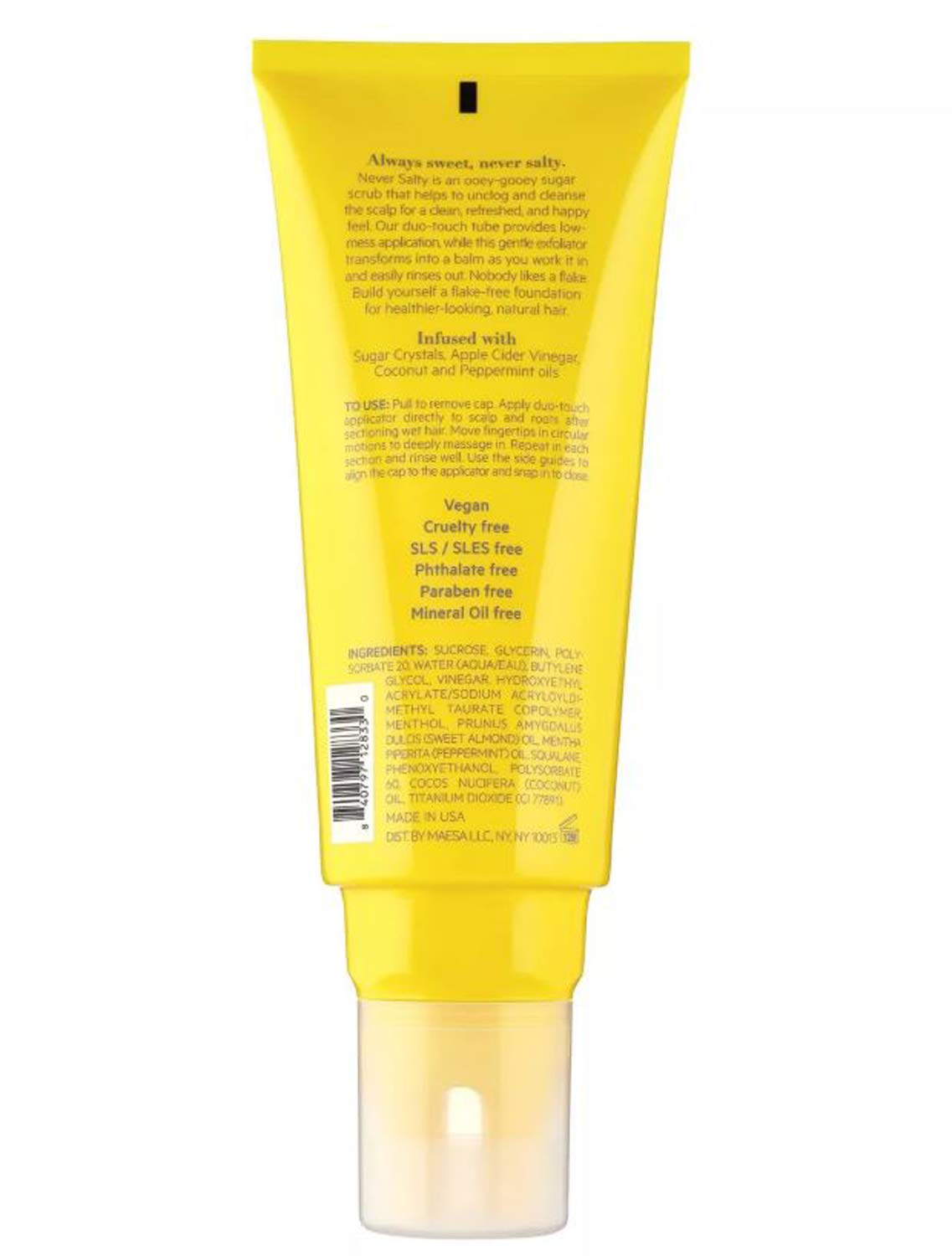 TPH by Taraji After-use hair feels refreshed with mint aroma.