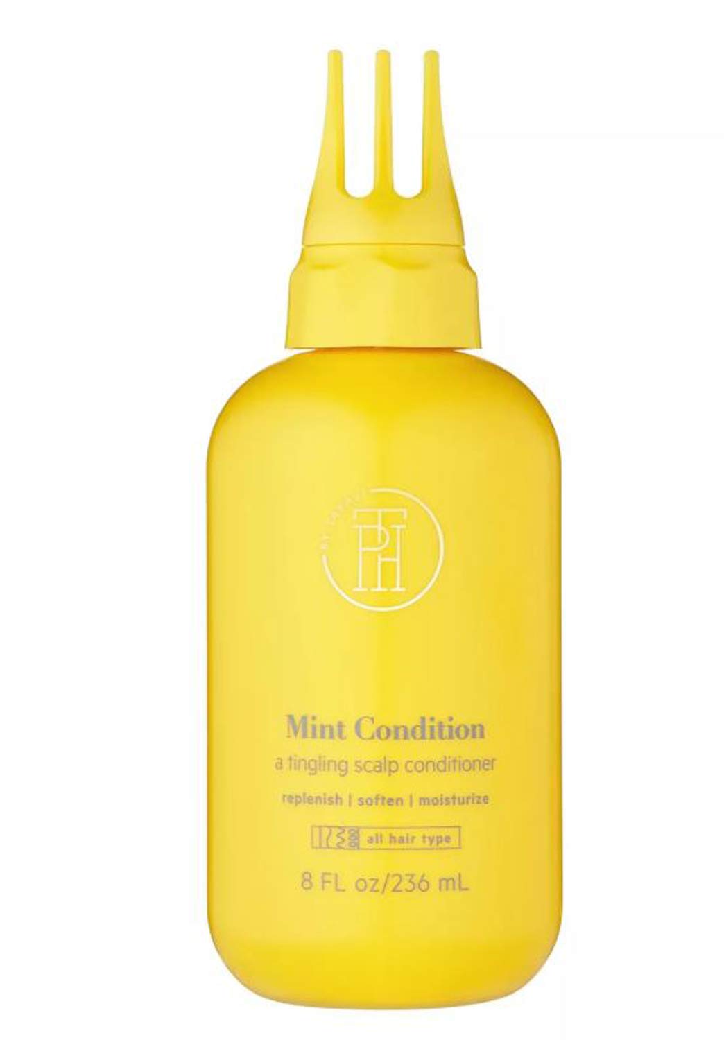 TPH by Taraji Mint Scalp Conditioner bottle ready to nourish.