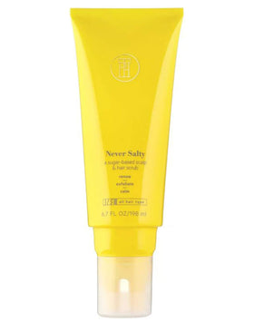 TPH by Taraji Sugar Crystals exfoliation scene highlights gentle cleansing of scalp.