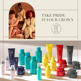 TPH by Taraji Hustle & Co Co-Wash for color-treated hair on vibrant strands.