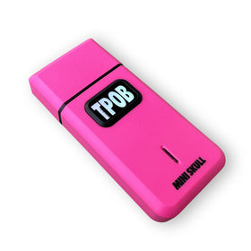TPOB Mini Skull Shaver travel-ready setup for quick touch-ups anywhere