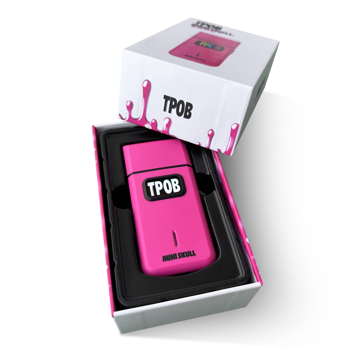 TPOB Mini Skull Shaver turbo motor delivers smooth performance for professional and home use