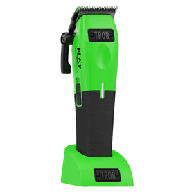 TPOB Play XO Blade with oil reservoirs keeps blades lubricated.