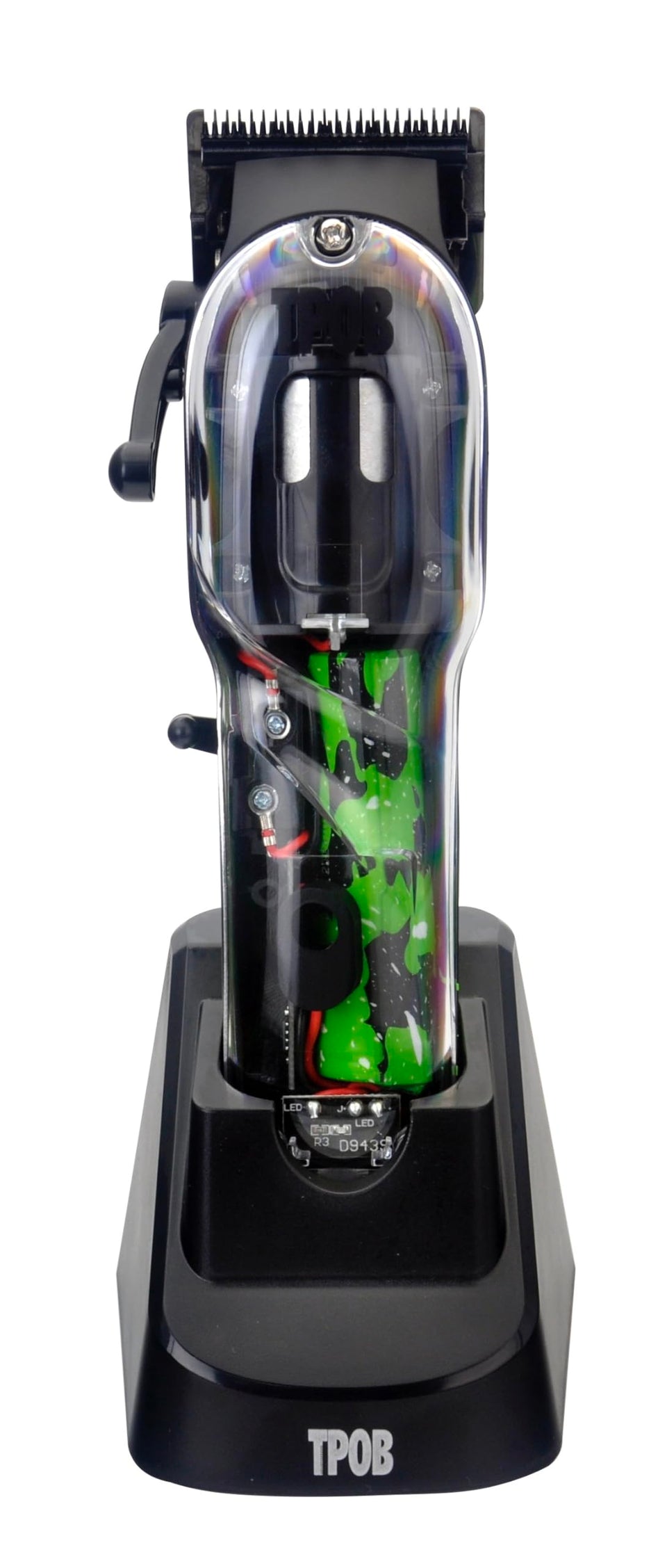 TPOB Slime 2 Splatt XO Diamond Blade for precise blends and clean fades.
