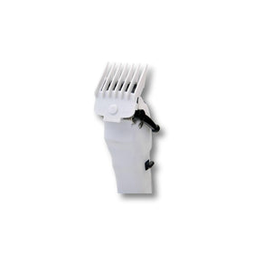Plastic combs for clippers by TPOB enable quick, clean guard changes.