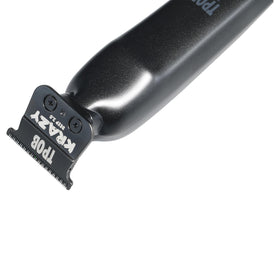 TPOB X Deluxe cordless rechargeable black shows flexible, on-the-go grooming.