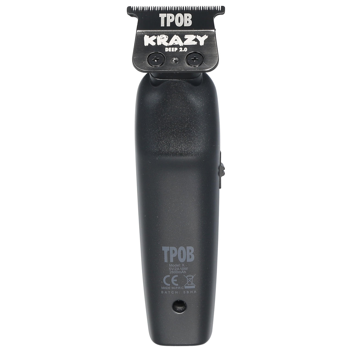 TPOB X Deluxe digital brushless 7200rpm motor image highlights fast, consistent trimming performance.