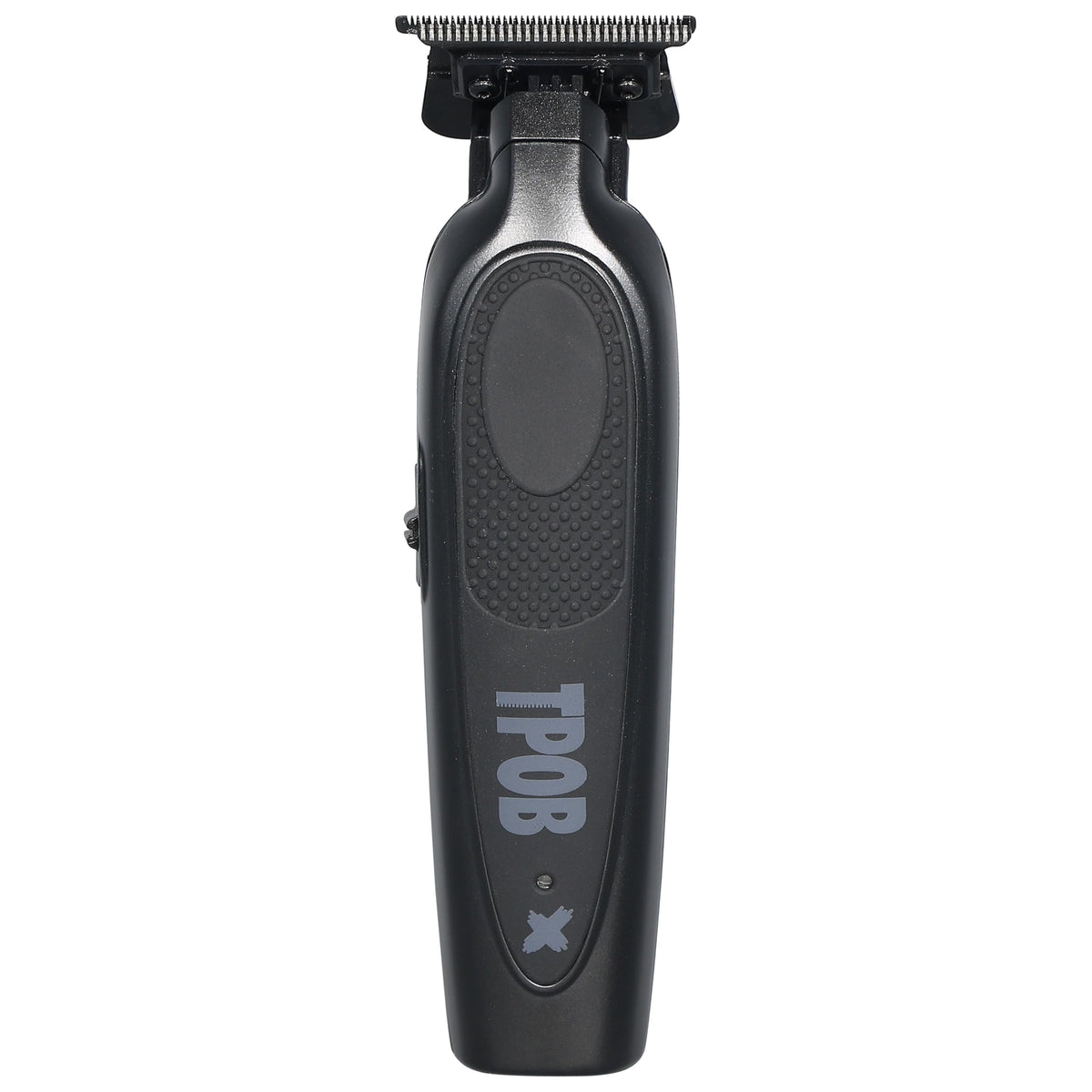 TPOB X Deluxe white rubber grip close-up shows secure, non-slip control for precise trimming.