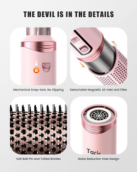 Tqcir storage case highlights portable, travel-ready packaging.