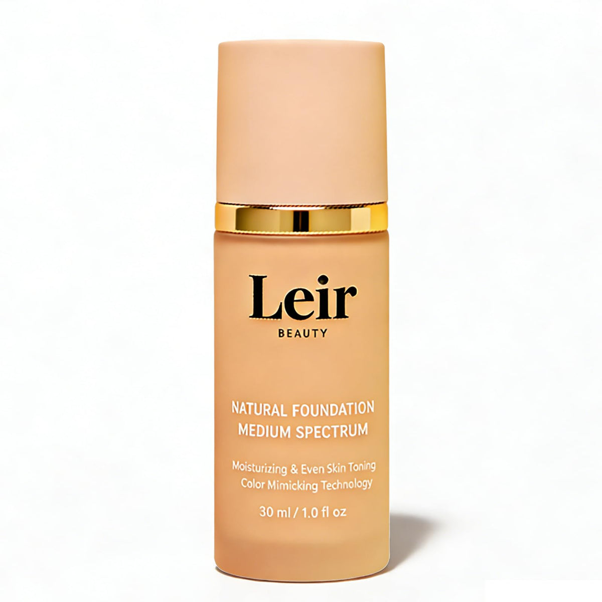 TQIUH Leir Beauty Foundation bottle, sleek all-in-one complexion solution for daily use.