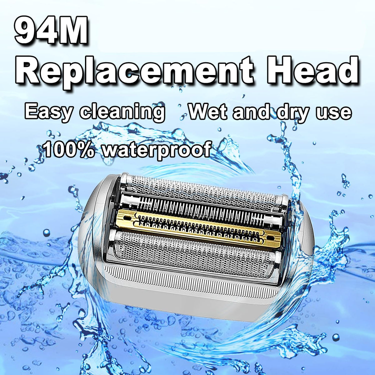 TRAH 2-pack Series 9 Pro head compatible with models 9290cc and 9291cc razors.