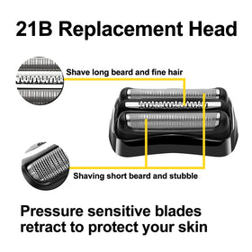 TRAH 21B Series 3 compatible with Braun Series 3 shavers, reliable fit.