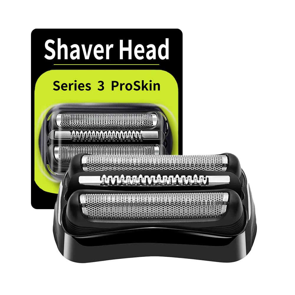 TRAH 21B Series 3 replacement head with mesh for skin-friendly, close shaving.