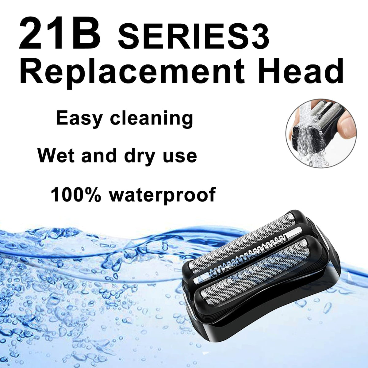 TRAH 21B Series 3 head with five synchronized elements for efficient cutting.