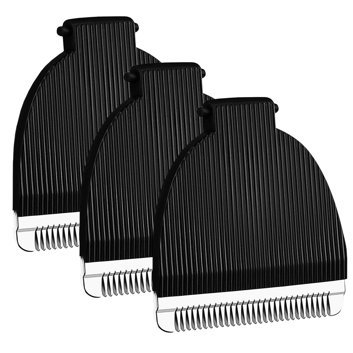 TRAH Meridian blades 3-pack, black, compatible with Onyx and Sage for a clean, comfortable shave.