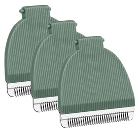TRAH Meridian green replacement blades pack 3 packaging front boosts easy replacement