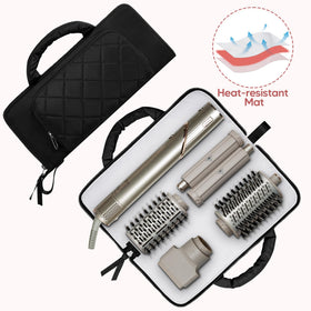 Trahzia organizer back cable pocket keeps cords organized for travel.
