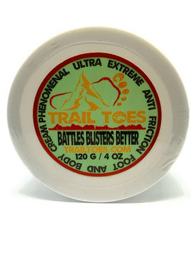 Trail Toes Phenomenal anti-friction cream bottle ready for long runs