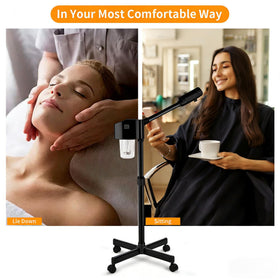 TransArcade home or salon compatible facial steamer for professional results.