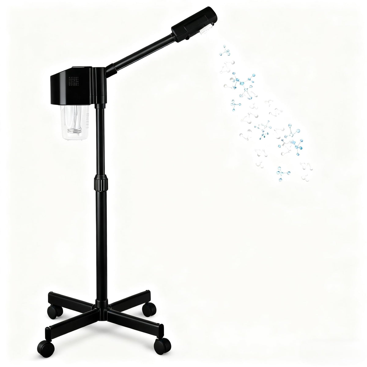 TransArcade professional facial steamer with ozone humidifier for deep pore cleansing.