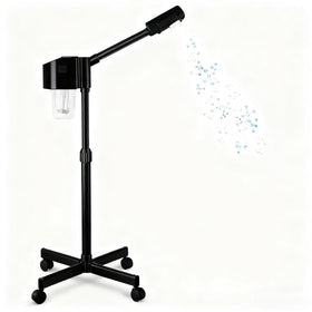 TransArcade professional facial steamer with ozone humidifier for deep pore cleansing.