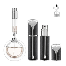 Travalo AQUA bottom-fill refilling action for mess-free fragrance reuse.