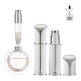 Travalo AQUA bottle with bottom-fill design for quick, mess-free refills on the go.