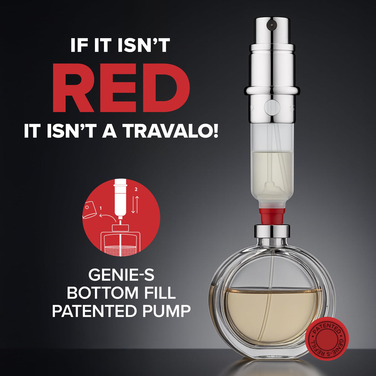 Travalo Classic HD easy-fill with compatible inner vial swap for quick refills.