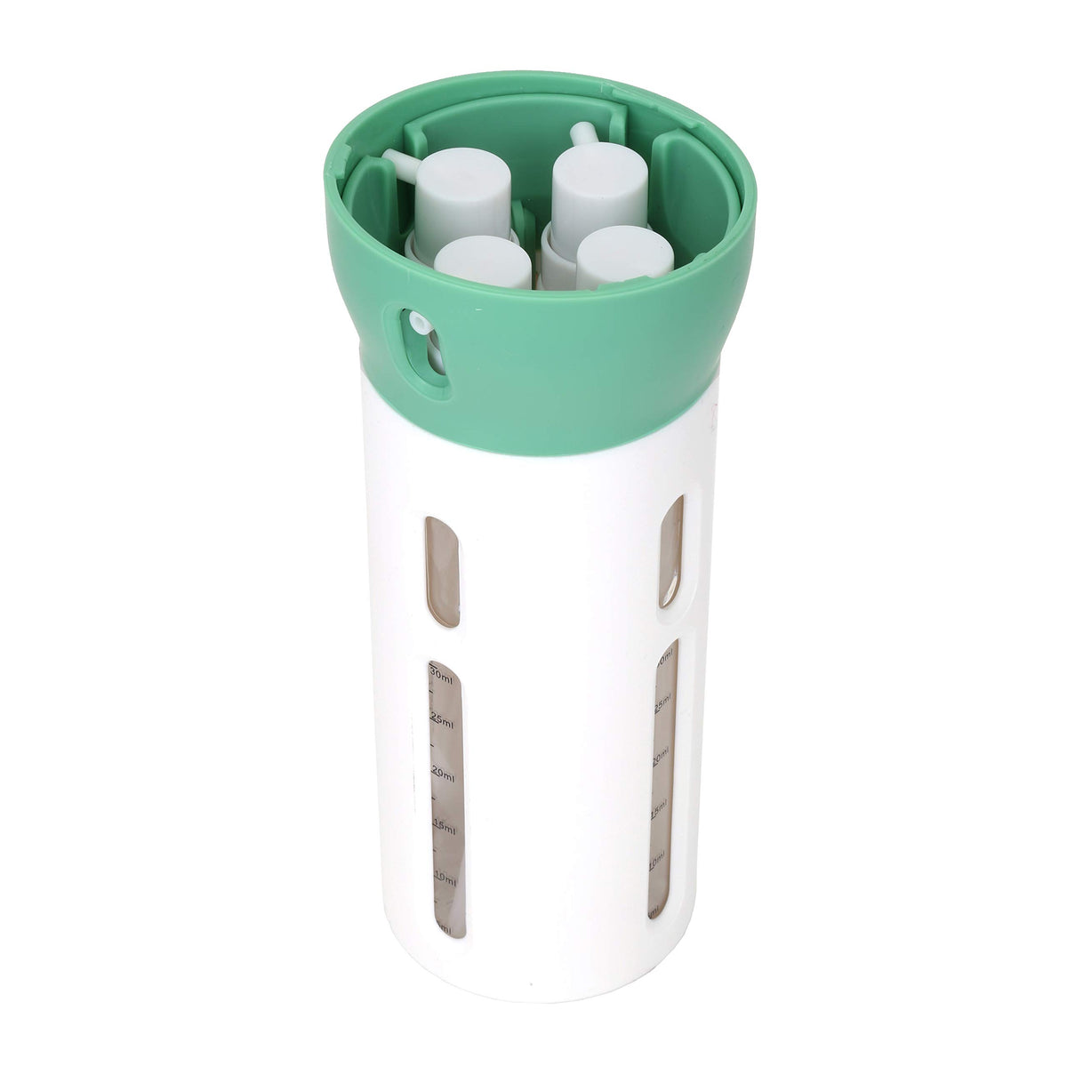 Compact size (2.64 x 6.57 inches) fits in carry-on bags.