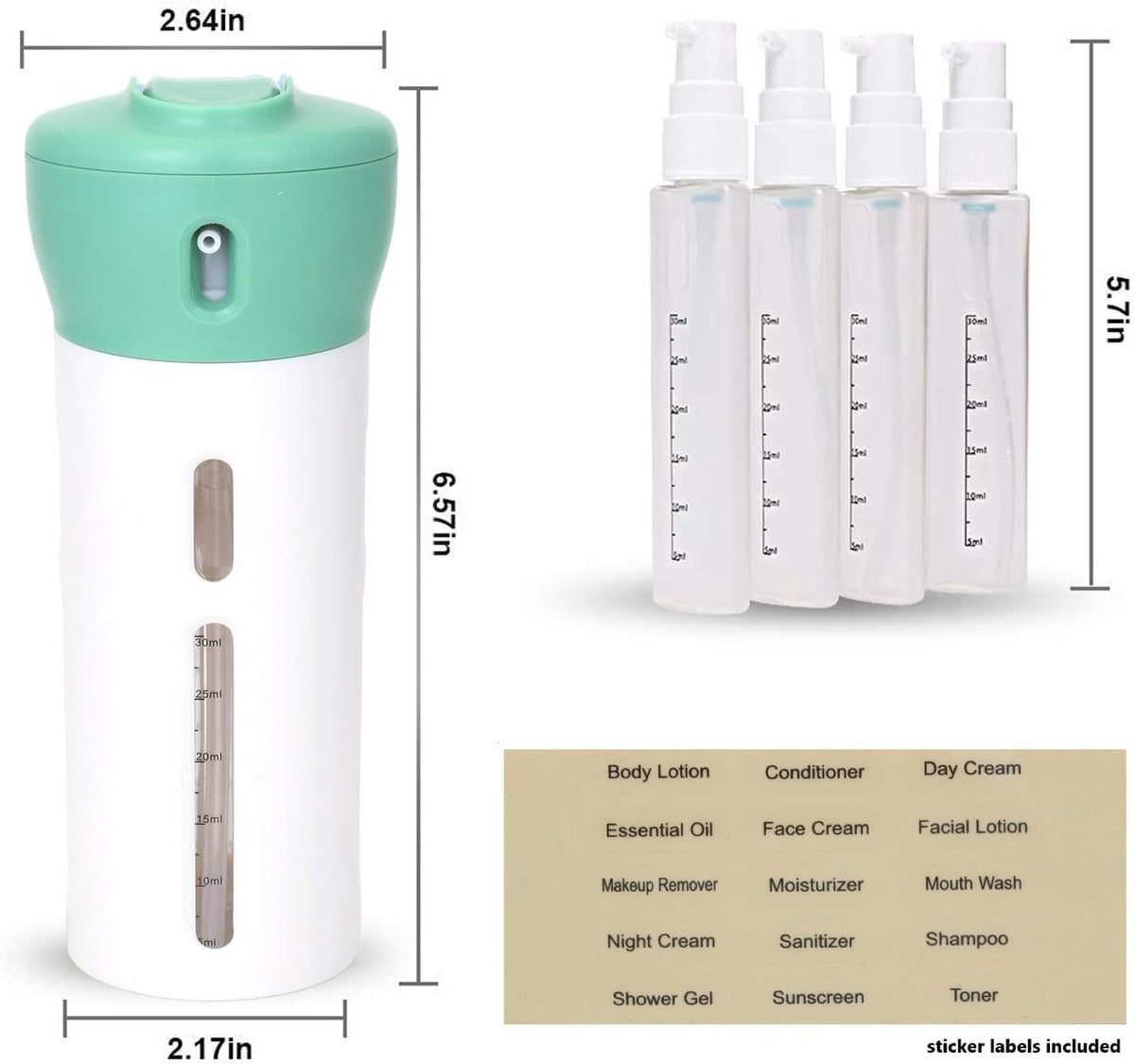 Eco-friendly, reusable materials reduce waste on trips.