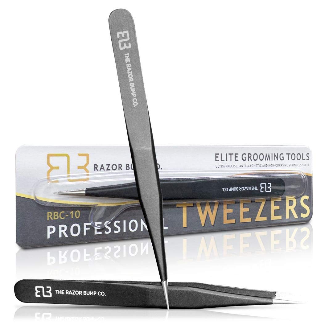 TRBC tweezers for ingrown hair removal provide precise, safe plucking