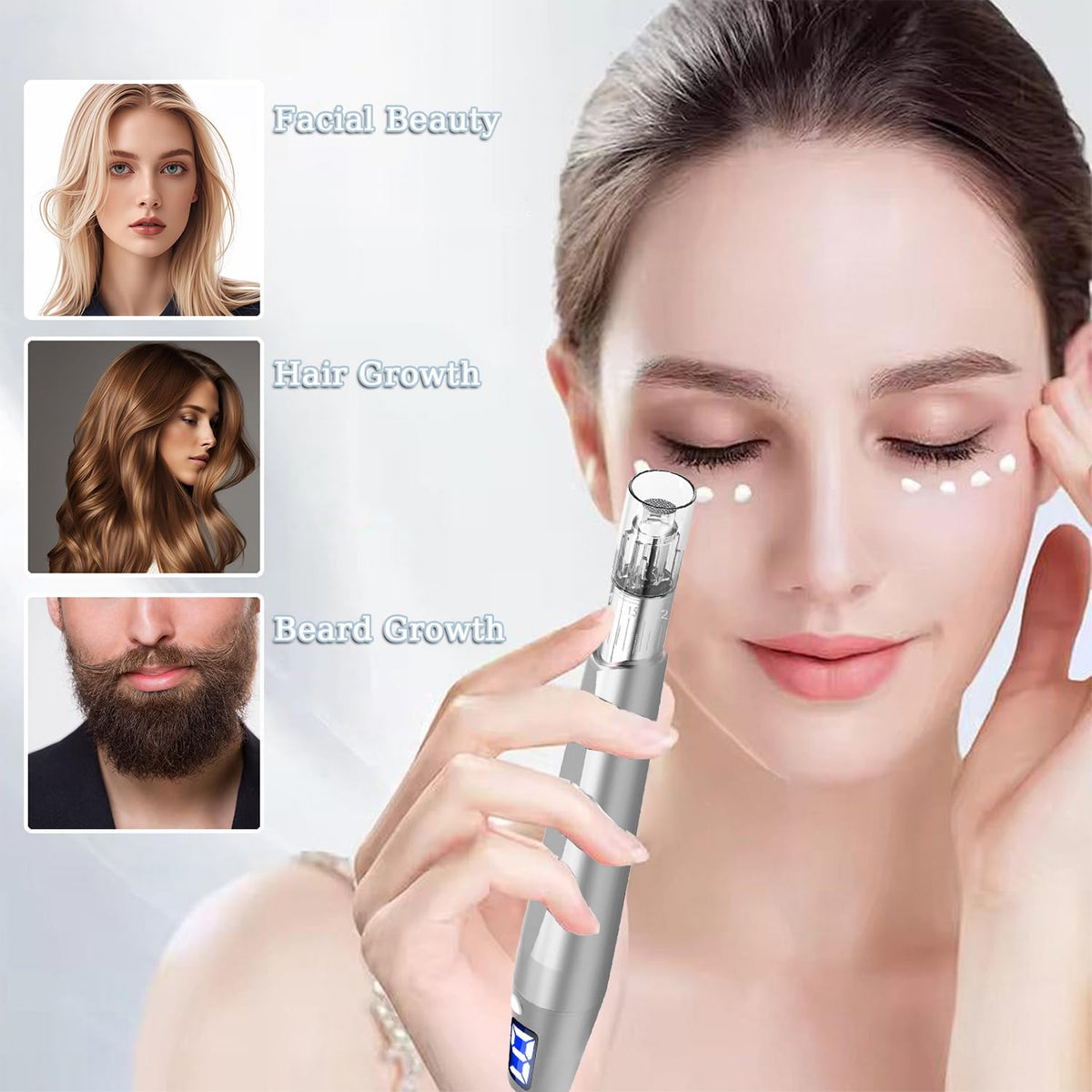 TrDLam Derma Roller Pen for face and skin care.
