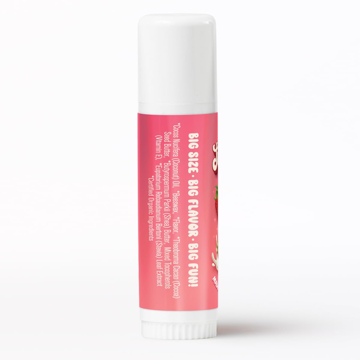 Made in USA stamp on Treat Beauty lip balm for trust